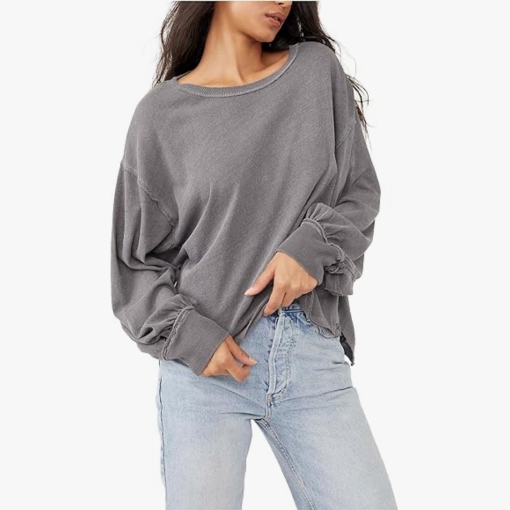 Free People Ready for This cotton tee